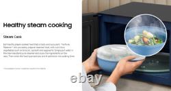 SAMSUNG MS32DG4504GGE3 Large Capacity Solo Microwave Oven with Steam 32L Black