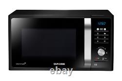 SAMSUNG Microwave MS23F301TAK/EU MWF300G Solo MWO with Healthy Cooking, 23L Black