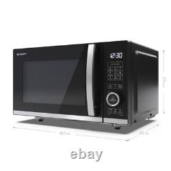 SHARP Digital Microwave 20 Litre 800W Flatbed Combi Microwave Grill QG204AU
