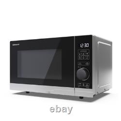 SHARP Microwave Oven Compact with Semi Digital Controls 700W 20L YC-PS204AU-S