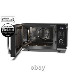 SHARP Microwave Oven with Grill and Convection 900W 25L Flatbed YC-QC254AU-B