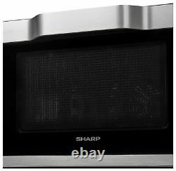 SHARP R861SLM 25L Microwave Oven Black
