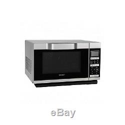 SHARP R861SLM Freestanding Microwave Oven 25 Litre Capacity Black 900W R861SLM