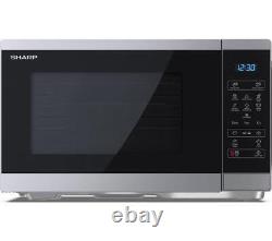 SHARP YC-MS252AU-S Solo Microwave Silver