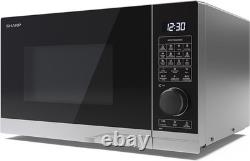 SHARP YC-PC254AU-S 25 Litre 900W Digital Combination Microwave Oven with 1200W