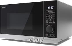 SHARP YC-PC254AU-S Digital Combination Microwave Oven with Grill 25L 900W Silver