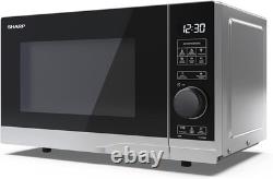 SHARP YC-PS204AU-S Compact 20 Litre 700W Solo Digital Microwave, 10 power levels SHARP YC-PS204AU-S Compact 20 Litre 700W Solo Digital Microwave, 10 power levels