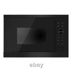 SIA BICM25BL Black 25L Integrated Built in 900W Digital Microwave Oven