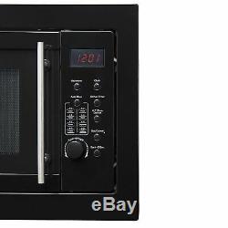 SIA BIM20BL Black 20L Integrated Built in Digital Timer Microwave Oven