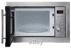 SIA BIM25SS Stainless Steel 25L Integrated Built in 900W Digital Microwave Oven