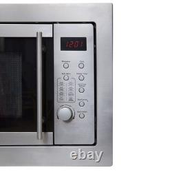SIA BIM25SS Stainless Steel 25L Integrated Built in 900W Digital Microwave Oven