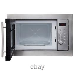 SIA BIM25SS Stainless Steel 25L Integrated Built in 900W Digital Microwave Oven