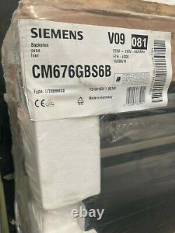SIEMENS Built In Combi Microwave CM676GBS6B- Stainless Steel NEW IN BOX