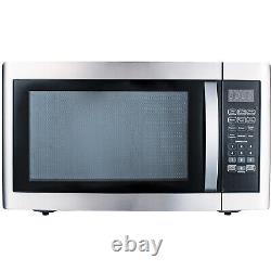 SMAD 1100W 42L Large Microwave oven with Grill Easy Clean with Turnable Tray