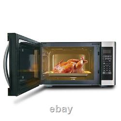 SMAD 1100W 42L Large Microwave oven with Grill Easy Clean with Turnable Tray