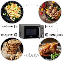 SMAD 20L Microwave-Grill-Convection Oven 3-IN-1 Combination Stainless Steel 800W