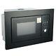 Smad Integrated Built-in Microwave Oven 800w With Grill 1000w 20l In Black