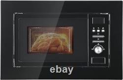 SMAD Integrated Built-in Microwave Oven 800W with Grill 1000W 20L in Black