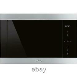 SMEG FMI325X Microwave Oven & Grill Stainless Steel & Eclipse Glass RRP£429