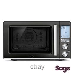 Sage 32 Litre 1100W the Combi Wave 3 in 1 Microwave in Black Stainless Steel SM0