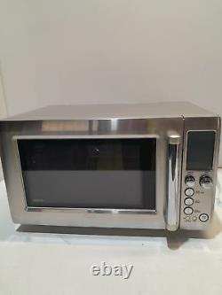 Sage BMO700BSS the Quick Touch Crisp Microwave Silver (Wobbly Start Dial) A