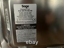 Sage BMO700BSS the Quick Touch Crisp Microwave with Smart Cook Menu Silver