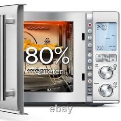 Sage The Combi Wave 3-In-1 SMO870BSS Microwave Air Fryer 1100W Brushed Steel