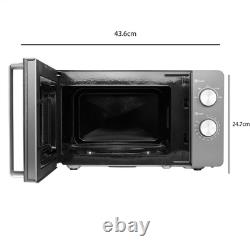 Salter 20L Manual Microwave 35-Min Timer 27cm Turntable Even Cook 5 Power Levels