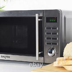 Salter Digital Microwave Instant Start Even Cooking 60 Minute Timer 20L 800W