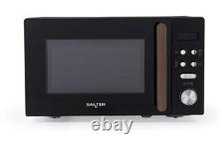 Salter Digital Microwave Toronto 20L 95-Minute Timer 8 Auto-Function 800W Black