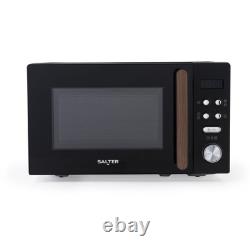 Salter Digital Microwave Toronto 20L 95-Minute Timer 8 Auto-Function 800W Black