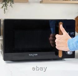 Salter Digital Microwave Toronto 20L 95-Minute Timer 8 Auto-Function 800W Black