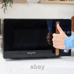 Salter Digital Microwave Toronto 20L 95-Minute Timer 8 Auto-Function 800W Black