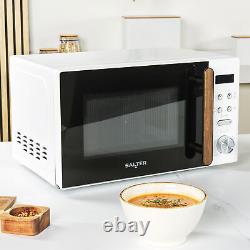 Salter Digital Microwave Toronto 20L 95-Minute Timer 8 Auto-Function 800W White