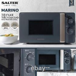 Salter Marino Microwave 20 L Capacity, 5 Power Levels, Blue Grey EK5652BGRY