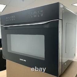 Samsung 1.2 Cu. Ft. Black Stainless Steel Microwave Convection MC12J8035CT