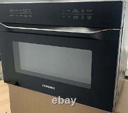 Samsung 1.2 Cu. Ft. Black Stainless Steel Microwave Convection MC12J8035CT