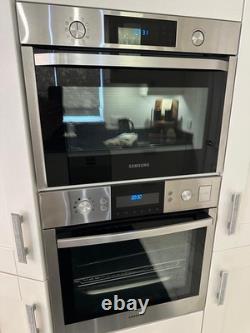Samsung Built-In Oven & Combination Microwave Pair Matching Stainless Steel