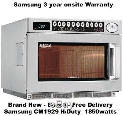 Samsung CM1929 Heavy Duty 1850w Programmable Commercial Microwave Oven