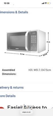 Samsung MC28H5013AS/EU Silver Combination Microwave