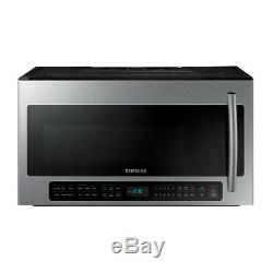 Samsung ME20H705MSS 2-cu ft Over-the-Range Microwave with Sensor Cooking