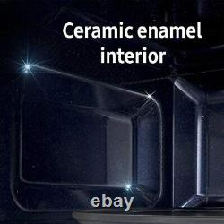 Samsung MS23F301TAK/EU 23 Litre Black 800W Solo Microwave Ceramic Interior