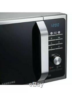 Samsung MS23F301TAS Solo Microwave Oven, Silver 23L