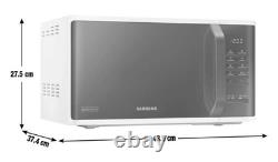 Samsung MS23K3513AW 23L 800W Standard Microwave Oven White with Auto Cook Samsung MS23K3513AW 23L 800W Standard Microwave Oven White with Auto Cook