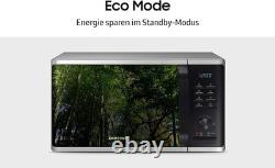 Samsung MS23K3515AS 23L Solo Microwave Oven 800W Quick Defrost Silver ECO Mode