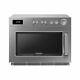 Samsung Manual Commercial Microwave Stainless Steel Stackable 1500w 26l