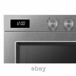 Samsung Manual Commercial Microwave Stainless Steel Stackable 1500W 26L