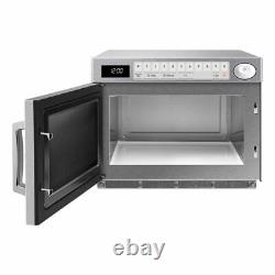 Samsung Programmable Commercial Microwave Stainless Steel Stackable 1500W 26L