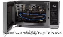 Sharp 1000W Combination Microwave YC-PC322AU-S Silver(baking tray is missing)