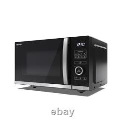 Sharp 25L 900W Flatbed Microwave Oven with ECO Function Perfect Condition, Black